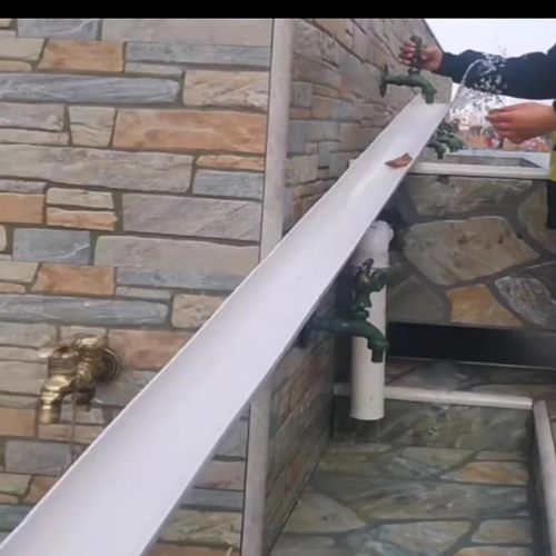 PVC管U型排水管50半圆U型槽沙水游戏管75下水管110塑料圆管分两片 - 图3