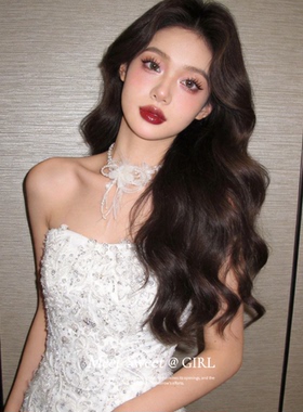 超仙氛围感珍珠羽毛流苏项链女