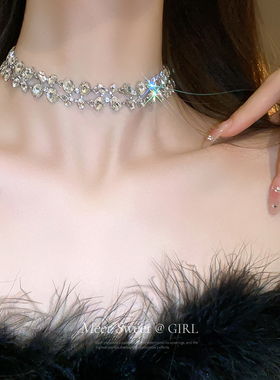 千金气质礼服项链轻奢小众