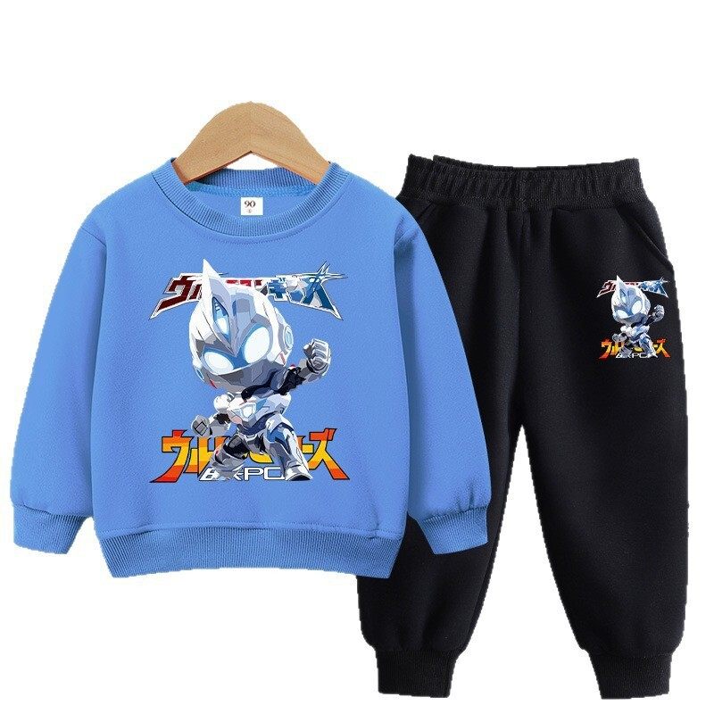 男童卫衣套装春秋款2025新款儿童纯棉圆领宝宝秋季卫衣卡通套装,淘宝优惠券,粉丝福利购,淘宝优惠卷