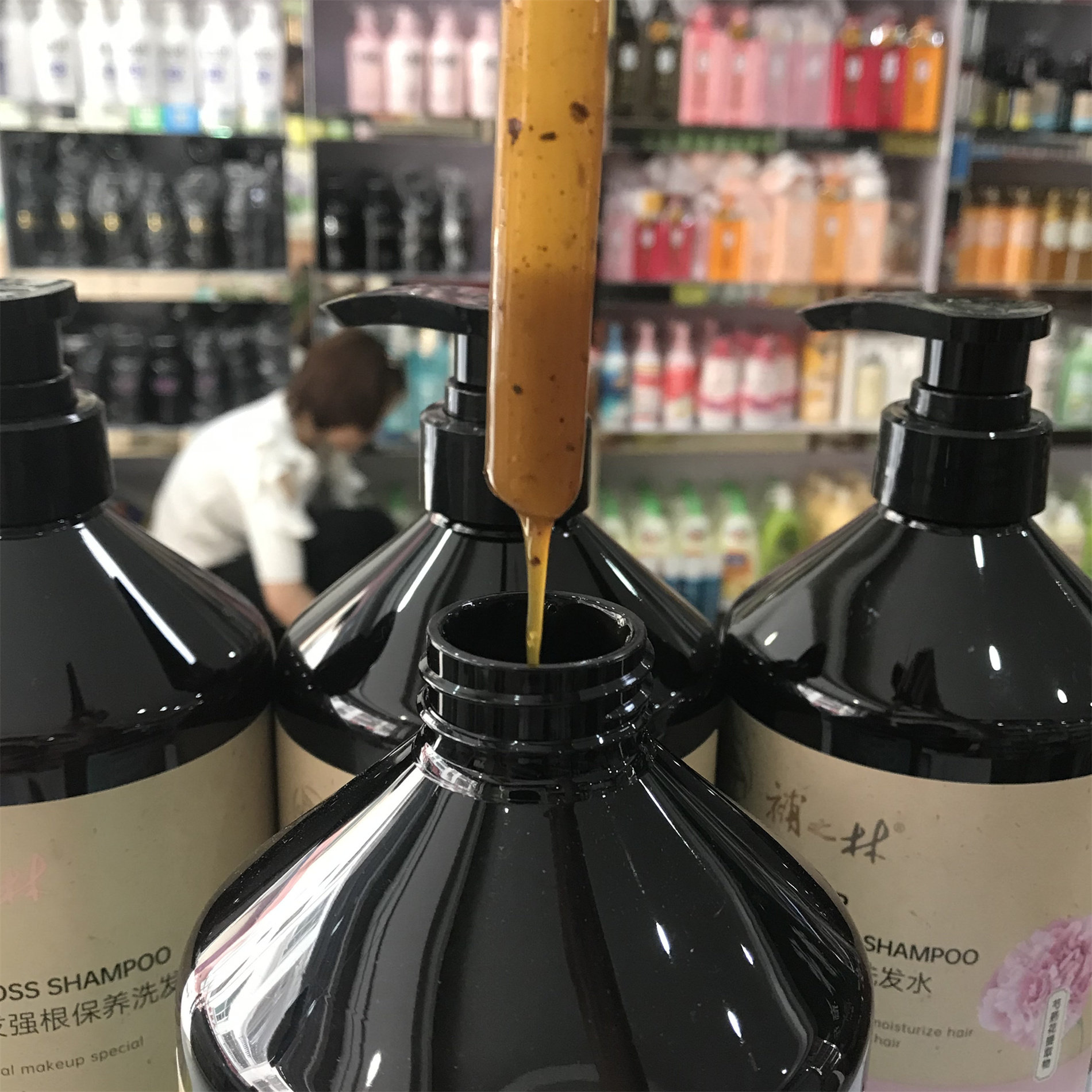 琴叶補之林生姜强根防脱洗发水艾草蓬松龙胆草去屑洗发膏芍药修护