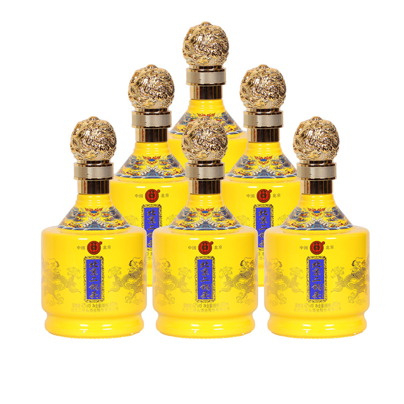 永丰牌北京二锅头  珍藏御品清香型白酒42度  500ml*6瓶礼盒