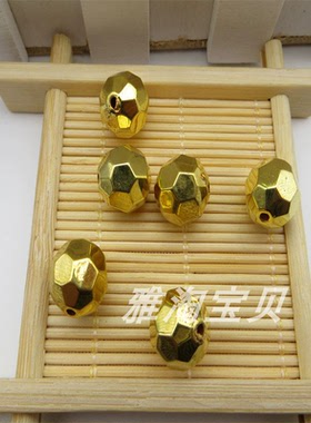 DIY10mm切面珠子隔珠散珠