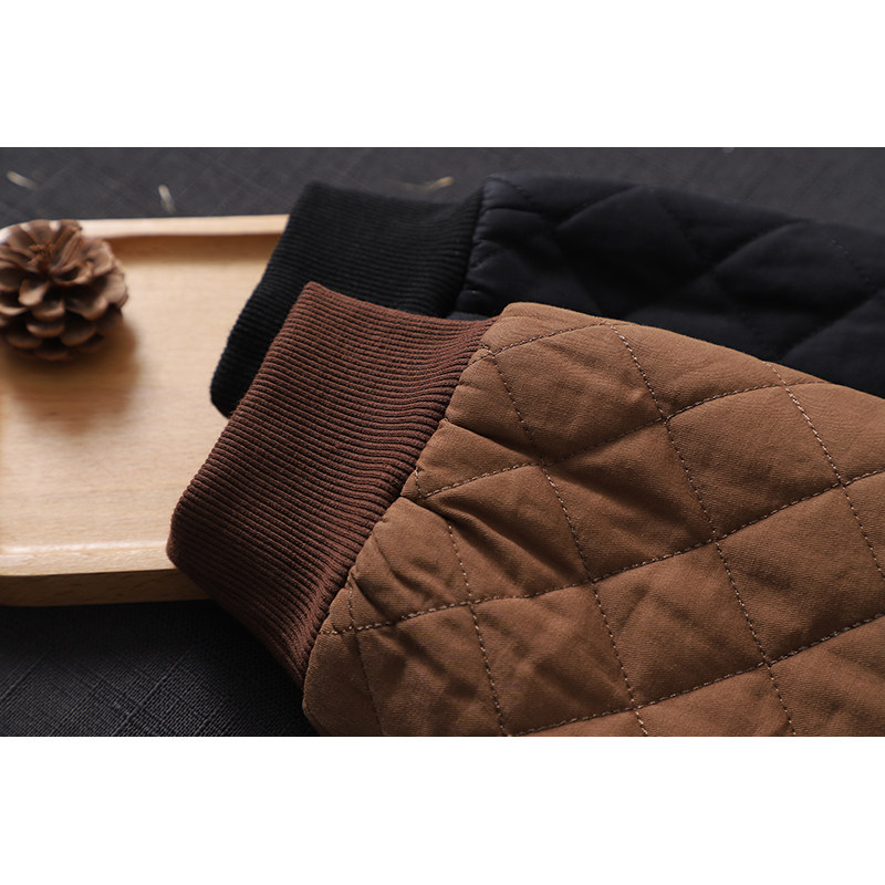 dza复古2021年新款秋冬保暖棉袄 dza棉衣/棉服