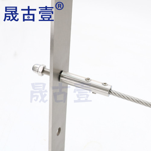 钢丝绳锁扣 卡扣锁头固定 紧固卡紧器接线器紧线器松紧调节器配件 - 图2