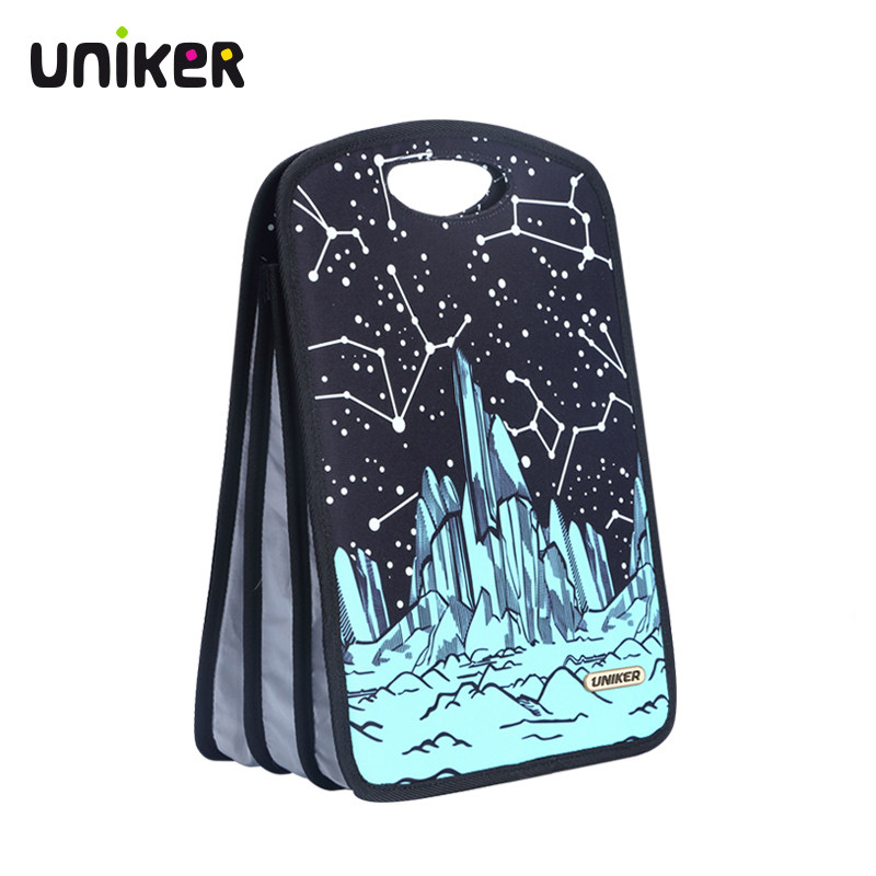 uniker新品文件袋a4潮时尚收纳袋 uniker阳盟女士包袋