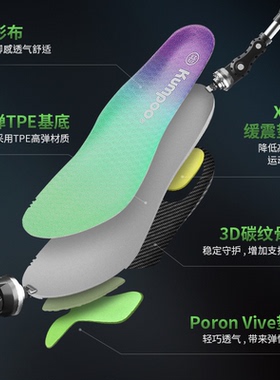 薰风EVA减震足弓支撑透气鞋垫