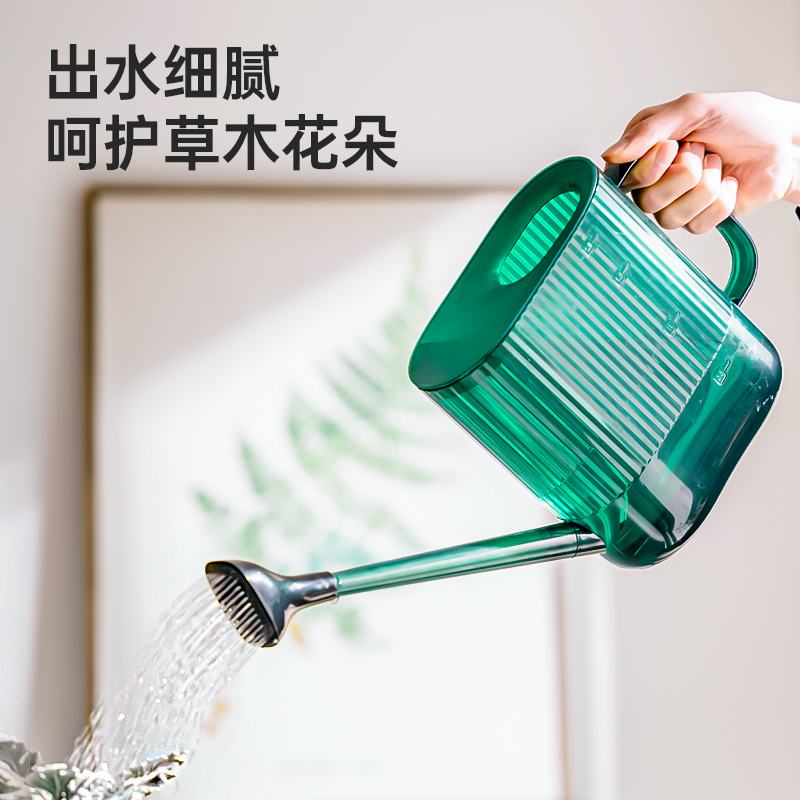 浇水壶淋花壶洒水壶浇水神器加厚大容量家用喷壶长嘴壶浇菜浇花壶 - 图3