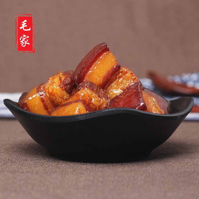 毛家饭店招牌菜毛氏红烧肉韶山特产五花肉350g盒预制菜,淘宝优惠券,粉丝福利购,淘宝优惠卷