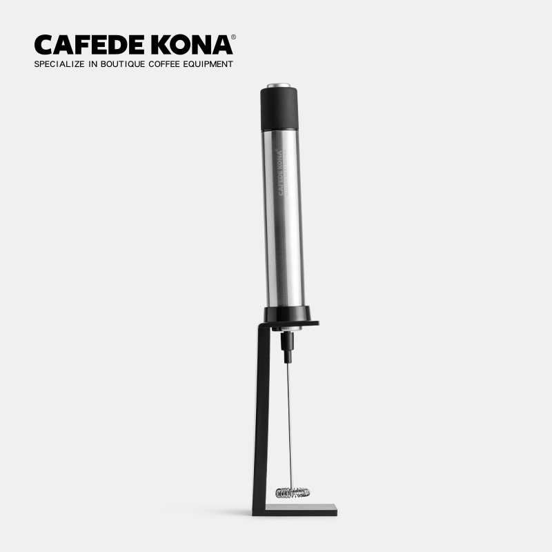 咖舶登 CAFEDE KONA电动奶泡器 咖啡拉花自动打奶泡器 手持发泡器