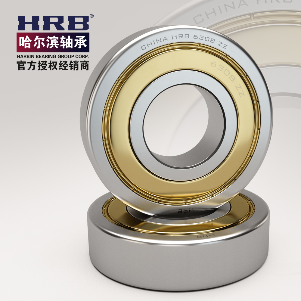 HRB 6319 2 ZZ  80319 哈尔滨深沟球密封轴承 内径95mm外径200mm - 图2