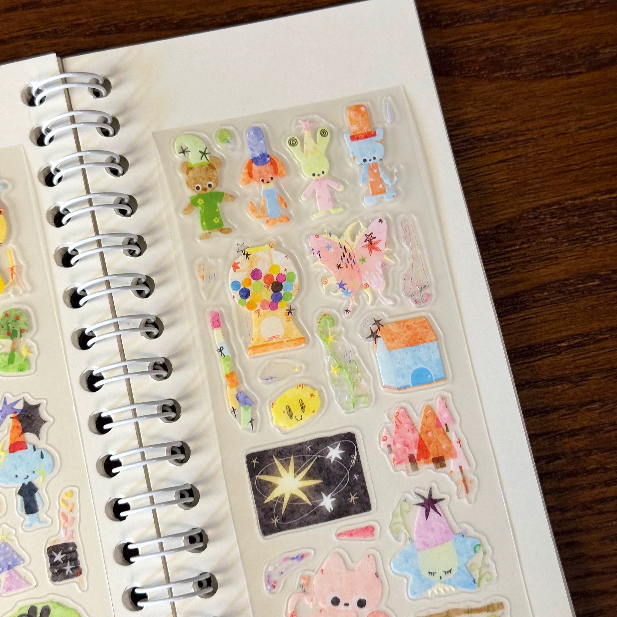 胡椒西多士分装昨日的梦可爱童趣风装饰贴纸卷卡通手帐素材贴画,淘宝优惠券,粉丝福利购,淘宝优惠卷