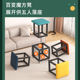 Multifunctional Rubik's Cube Stool Combination Folding Stool Coffee Table Stool Can Store Small Stool Household Stool Can Stand Sofa Stool