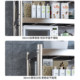 Stainless steel kitchen multi-layer storage rack 6-layer