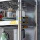 Stainless steel kitchen multi-layer storage rack 6-layer