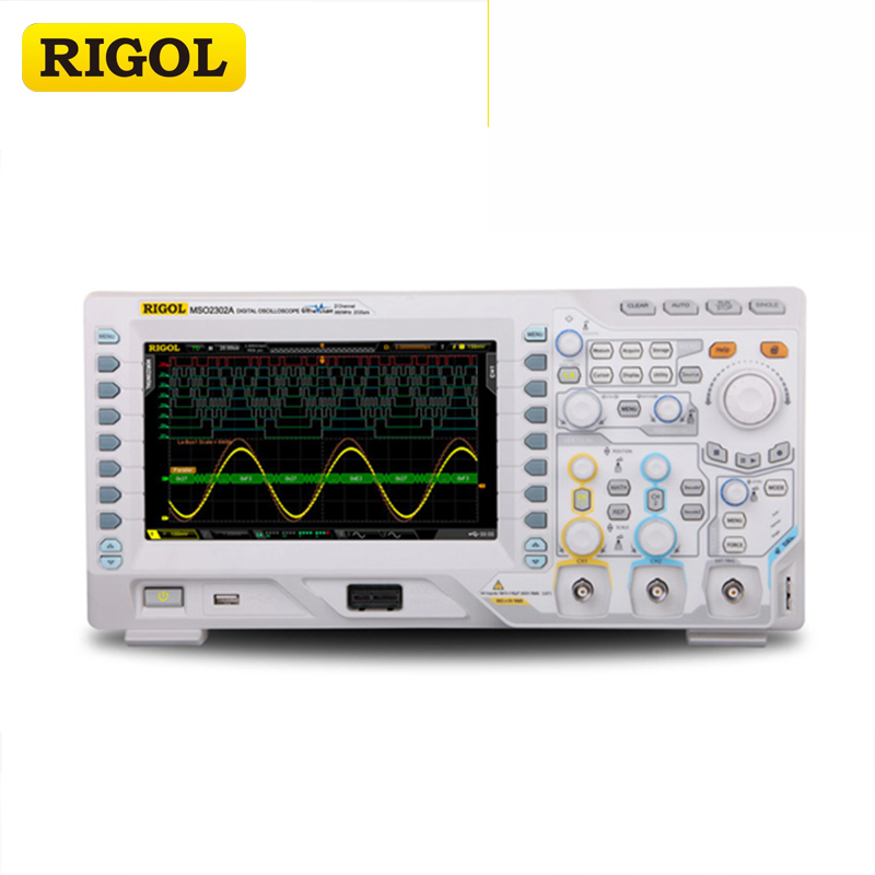 RIGOL普源数字示波器MSO/DS2202 2102 2072 2302A-S 200M带宽逻辑 - 图1