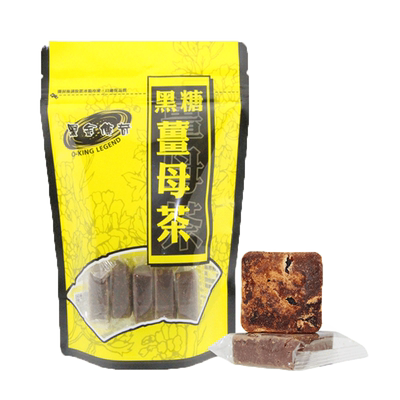 黑金传奇台湾黑糖姜母茶红糖姜茶大姨妈生姜枣茶块老姜汁水小袋装 虎窝淘