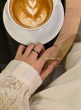 「神仙组合」素圈戒指套装！