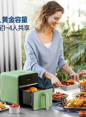 摩飞可视化电炸锅空气炸锅