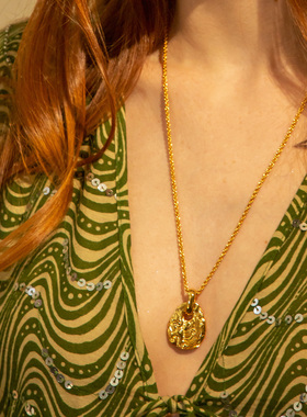 男女情侣款钱币定制礼物钱币项链