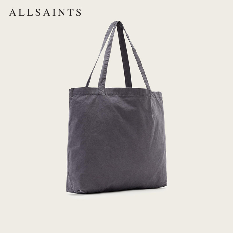 ALLSAINTS男士Logo印花帆布袋单肩托特包2025秋季新款M136XD,淘宝优惠券,粉丝福利购,淘宝优惠卷