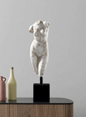 研舍合成树脂装饰复古雕塑摆件