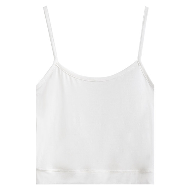 Modal camisole ທາງເທິງທໍ່ແຫນ້ນສັ້ນ