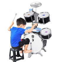 Playboy Baby Childrens drum jazz drum Childrens beginners knocks on drums Toddlers Toy Boy 1-3-6 years old 