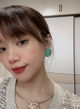 复古欧美巴洛克狮子做旧项圈颈链