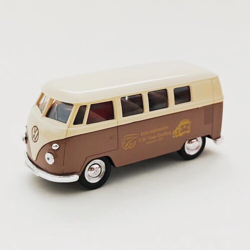 威利welly合金车模大众T1巴士1:38小汽车回力玩具车收藏男孩礼物 - 图3