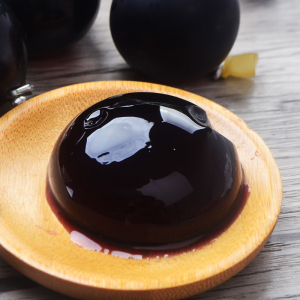 日本进口巨峰葡萄果冻气球布丁