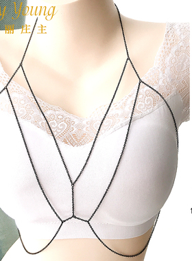 比基尼欧美镂空不掉色身体链