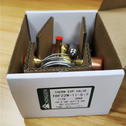 鸿森TRF22W热力膨胀阀 R22制冷中央空调冷库焊接调截流阀外平衡阀 - 图2
