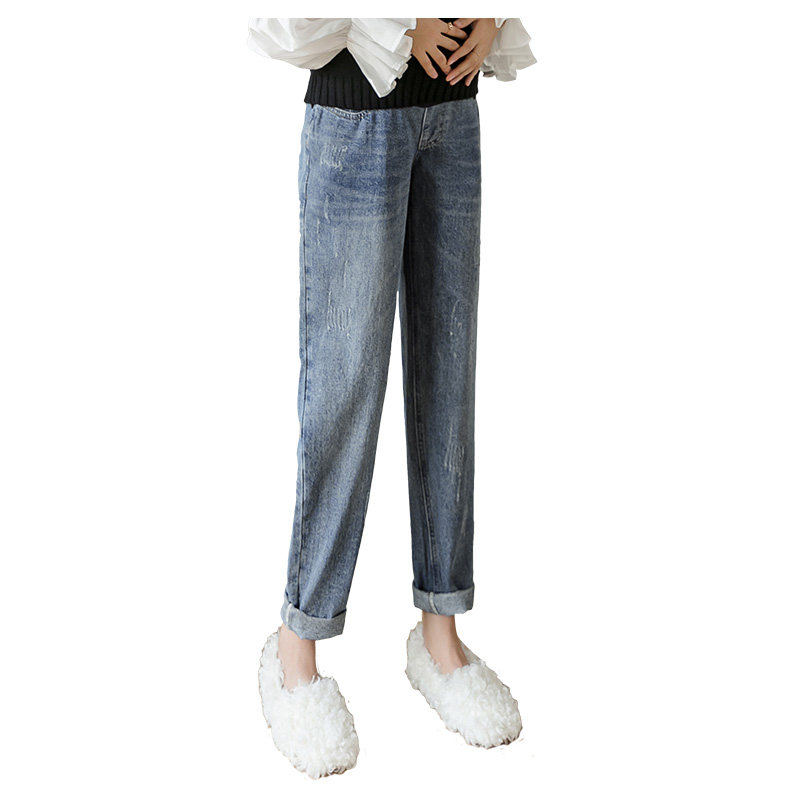 孕妇九分春秋孕妇裤子外穿打底裤 米度丽睿薇孕妇打底裤