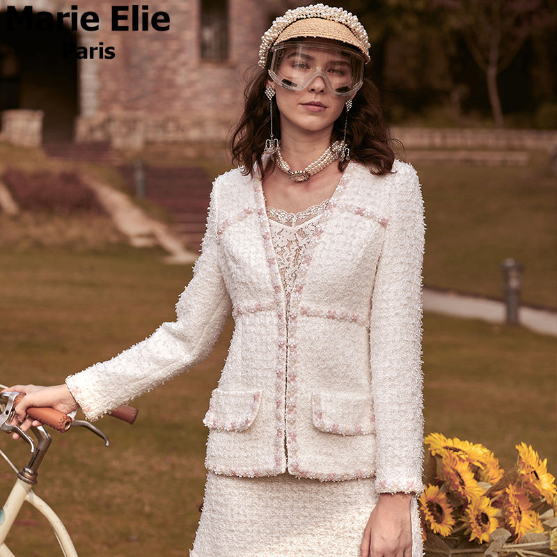 marie elie2020春季新款半裙 MarieElie半身裙