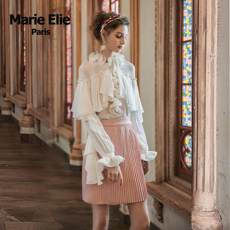 marie elie春夏经典款层层衬衫 MarieElie衬衫