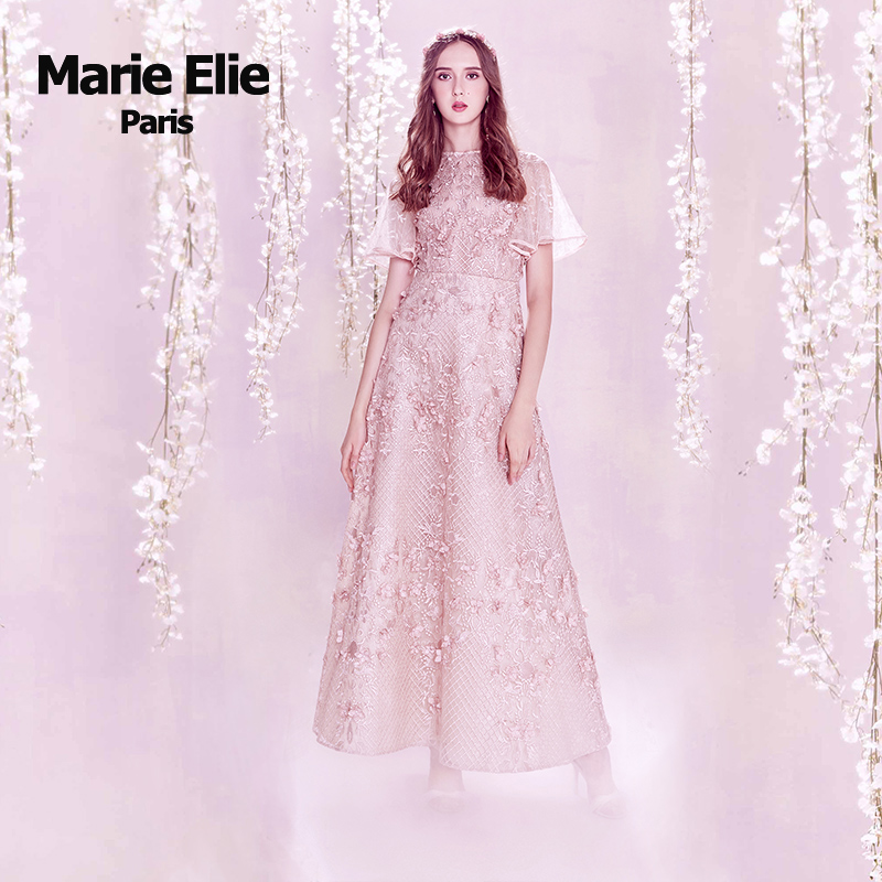 marie elie2018巴黎秀款修身连衣裙 MarieElie连衣裙