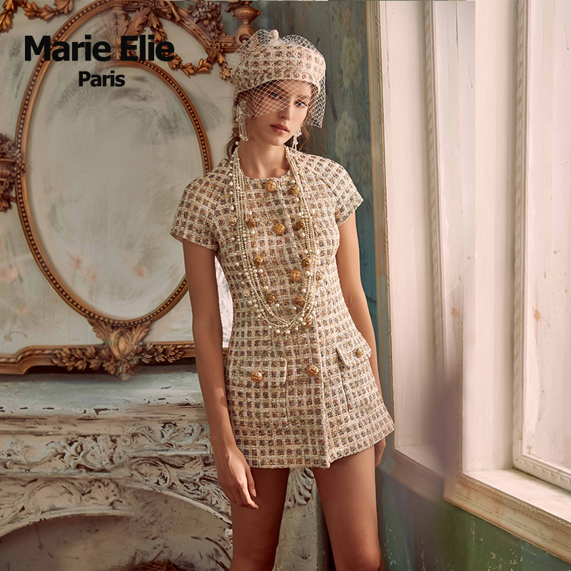marie elie2018早秋新款宫廷连衣裙 MarieElie连衣裙