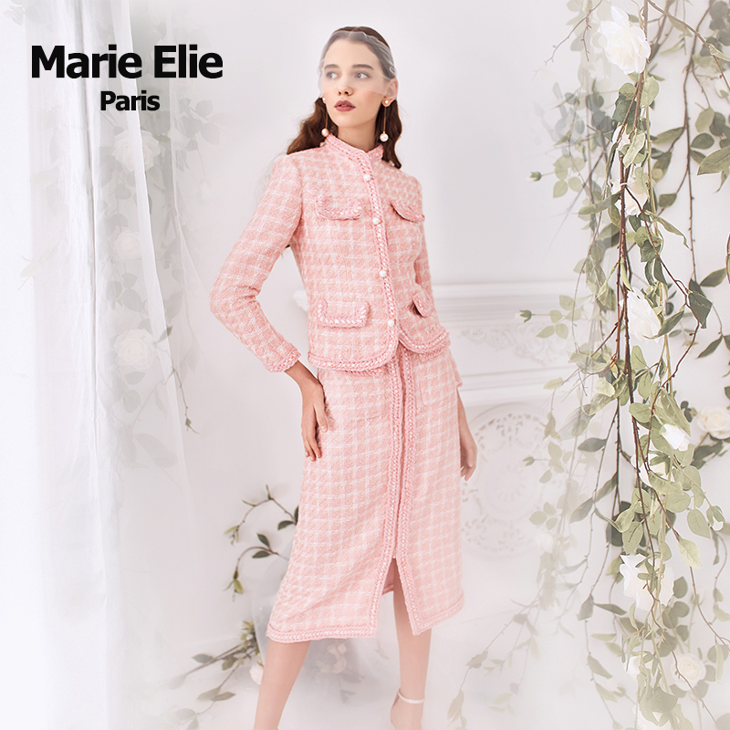 marie elie春夏经典款小香风半身裙 MarieElie半身裙