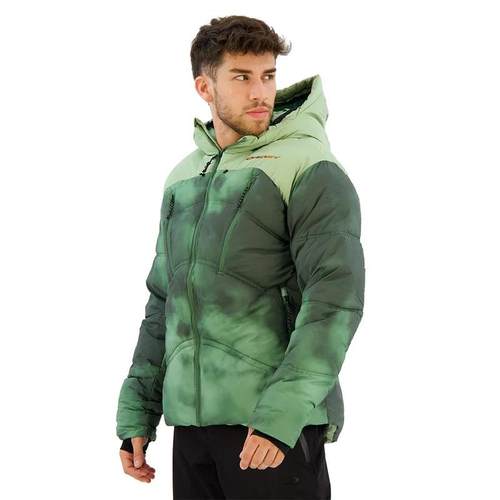 代购Oakley欧克利男士羽绒服防水保暖防风保暖外套连帽全拉链 - 图1