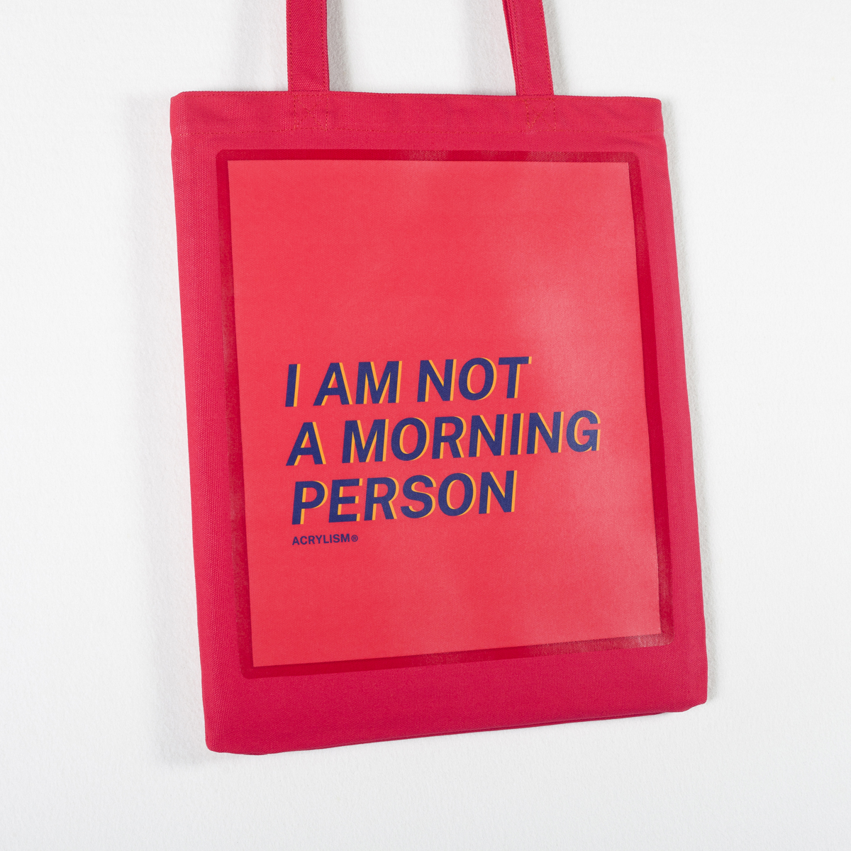 #0079# i am not a morning person 环保袋  帆布袋 ACRYLISM® - 图2