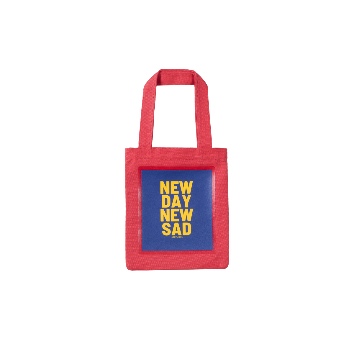 #0001# 迷你 new day new sad  ACRYLISM®️ mini bag 环保袋 - 图1