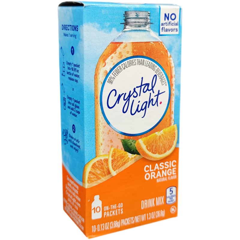 美国Crystal Light Lemonade Drink Mix无加糖维他命柠檬饮料粉 - 图3