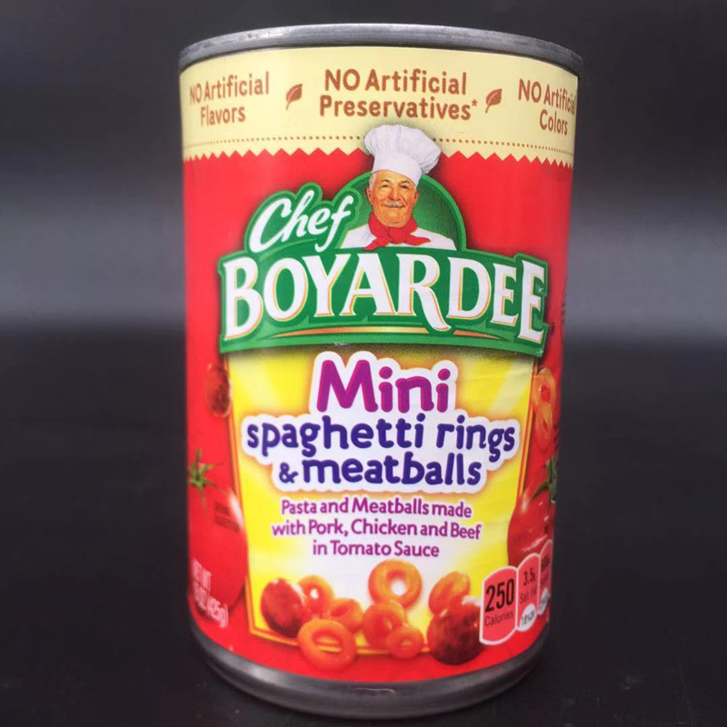 Chef Boyardee Beef Ravioli/Lasagna男厨即食意大利面类罐头425g-图3