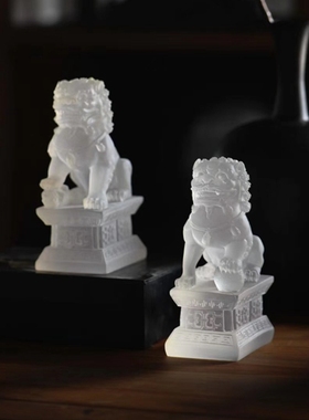 琉璃影视道具招财送礼印章摆件