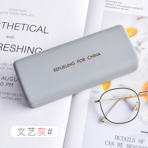 眼镜盒高级感男防抗压便携轻日系颜值复古学生近视太阳眼睛墨镜女 - 图3