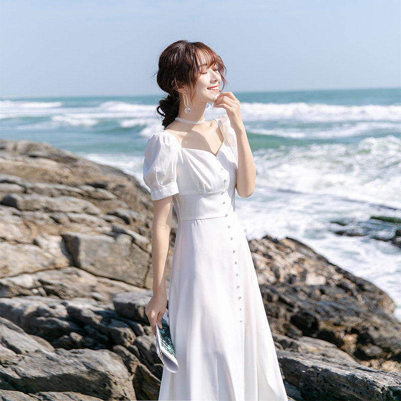 2020夏季新款修身气质显瘦连衣裙 嘉芙琳连衣裙