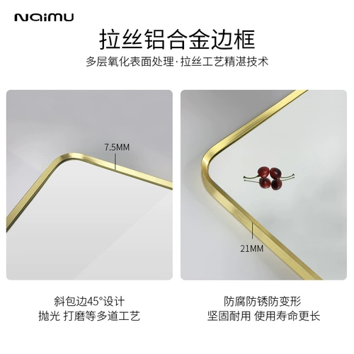 Умное квадратное настенное зеркало, делается под заказ