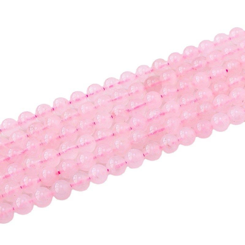 天然粉水晶散珠IY饰品配件7a芙蓉粉水晶半成品粉晶圆珠手串,淘宝优惠券,粉丝福利购,淘宝优惠卷