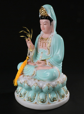 娑婆三圣观音菩萨地藏王汉白玉